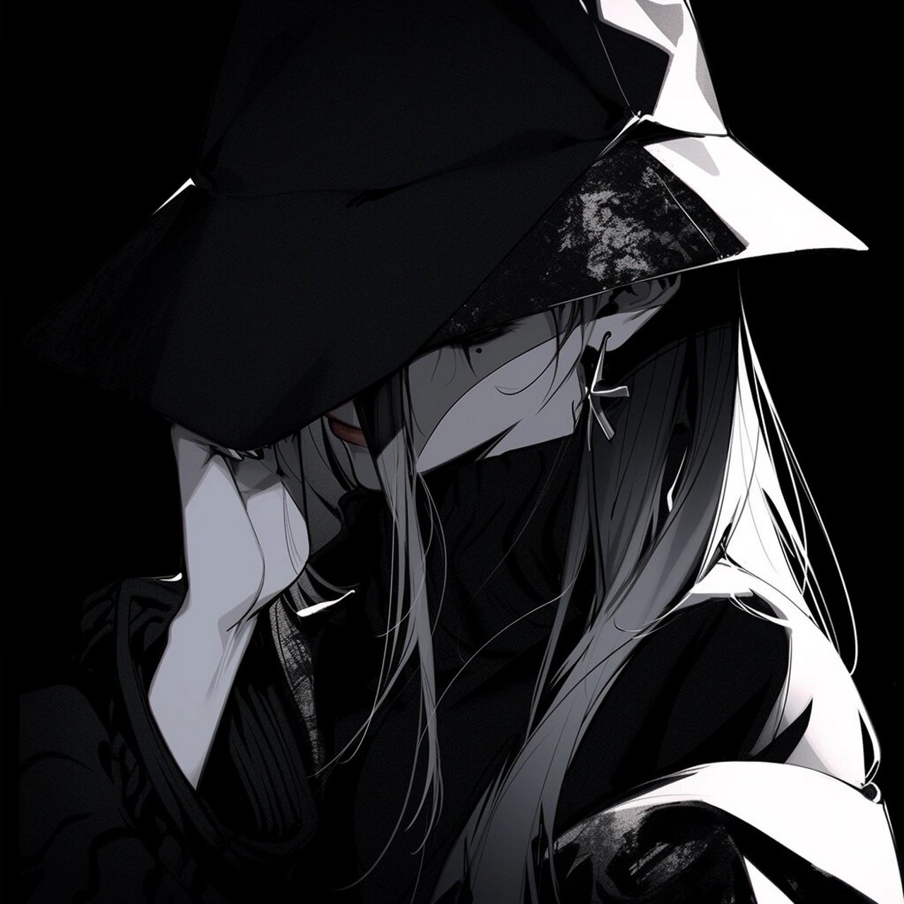 主页专享|超酷高冷女生头像