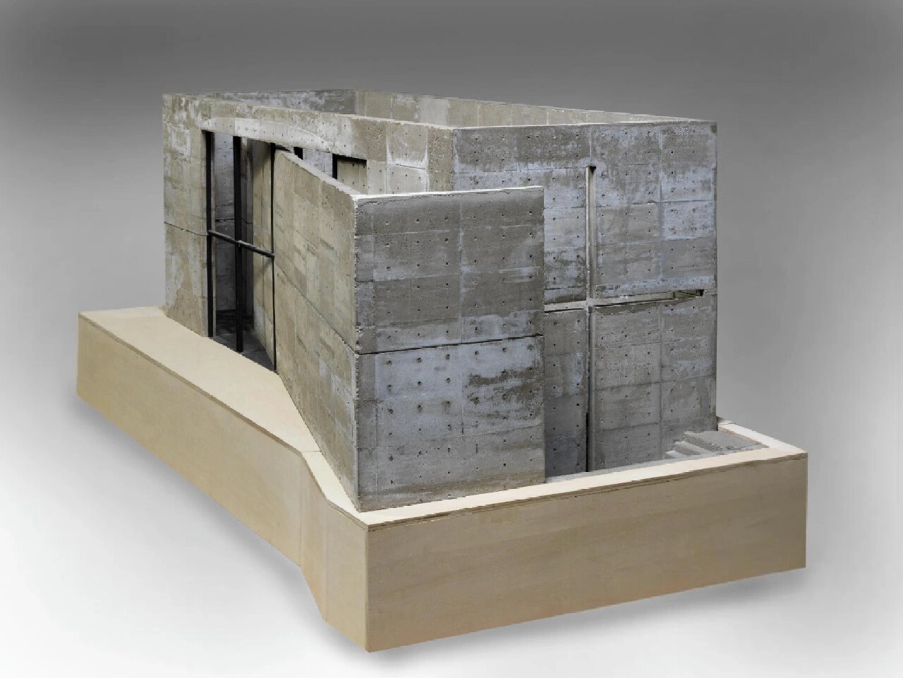 灵感分享,光之教堂建筑模型