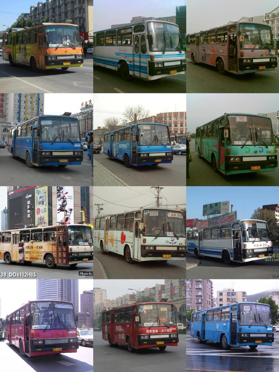 丹东黄海老车型:dd6112h1s,dd6121h7, dd6992h1bs,dd6991qs