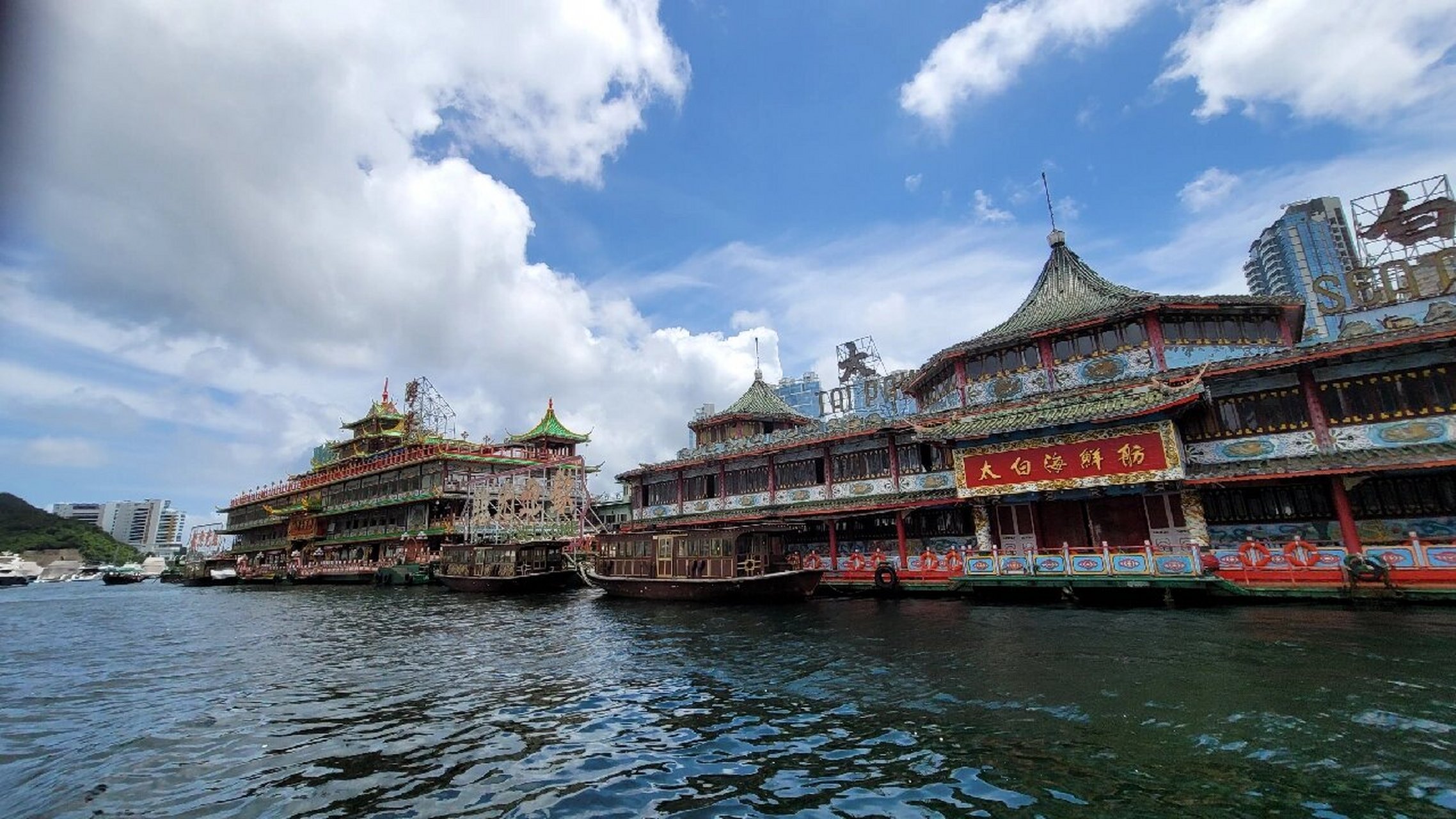 9396香港遊/南區.珍寶海鮮舫 /太白海鲜 消失的海鲜舫