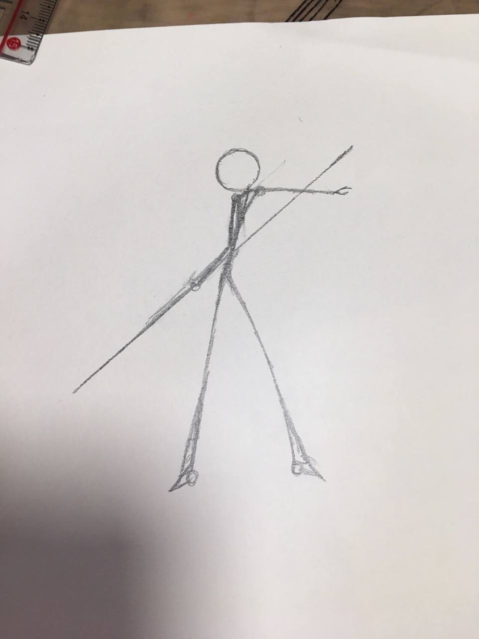 浅浅的画一个简简单单的火柴人赵云99