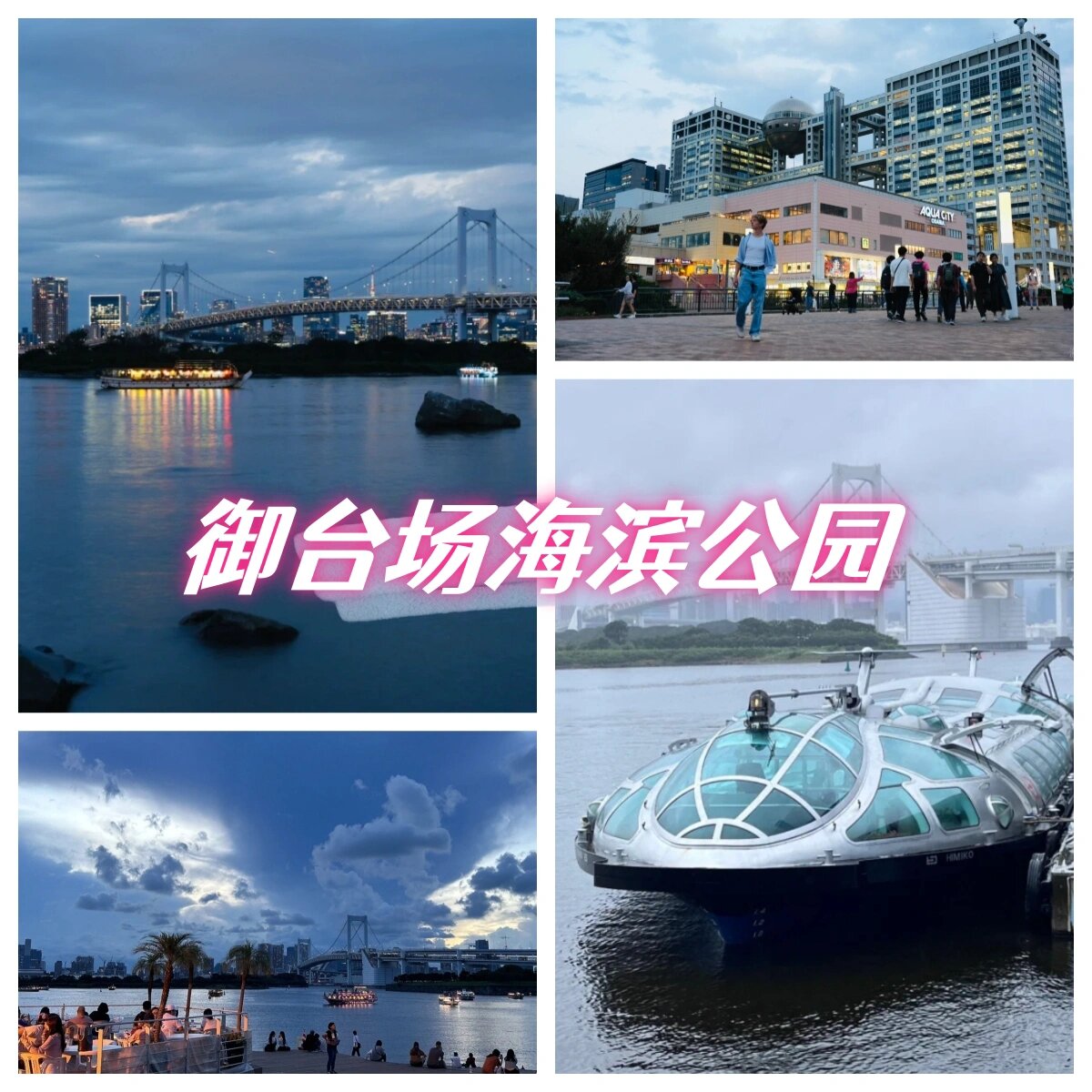 御台场海滨公园攻略:都市中的海上仙境 🌊✨