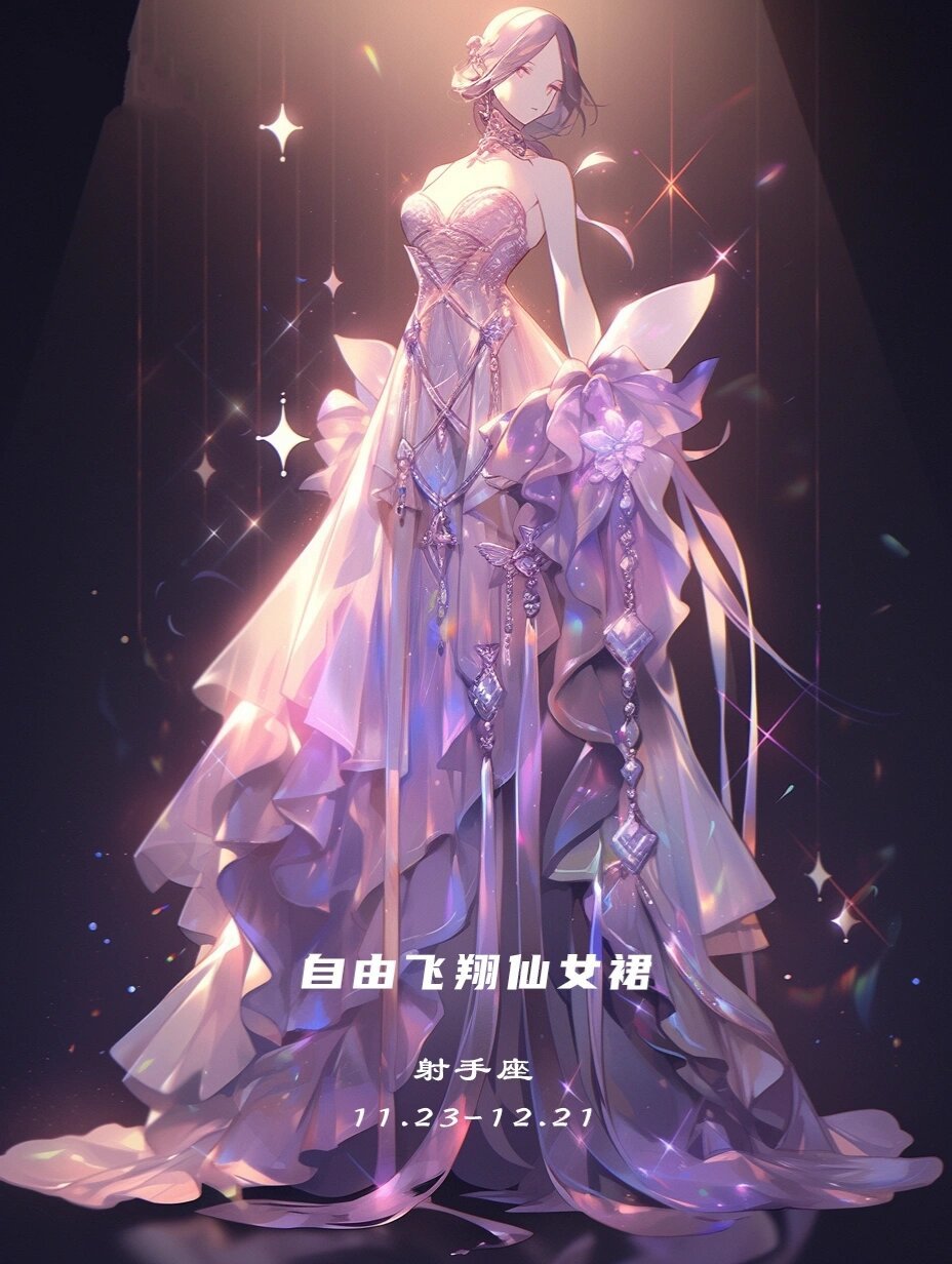 夏日滤镜 白羊座:瑰丽阳光仙女裙 3.21-4.
