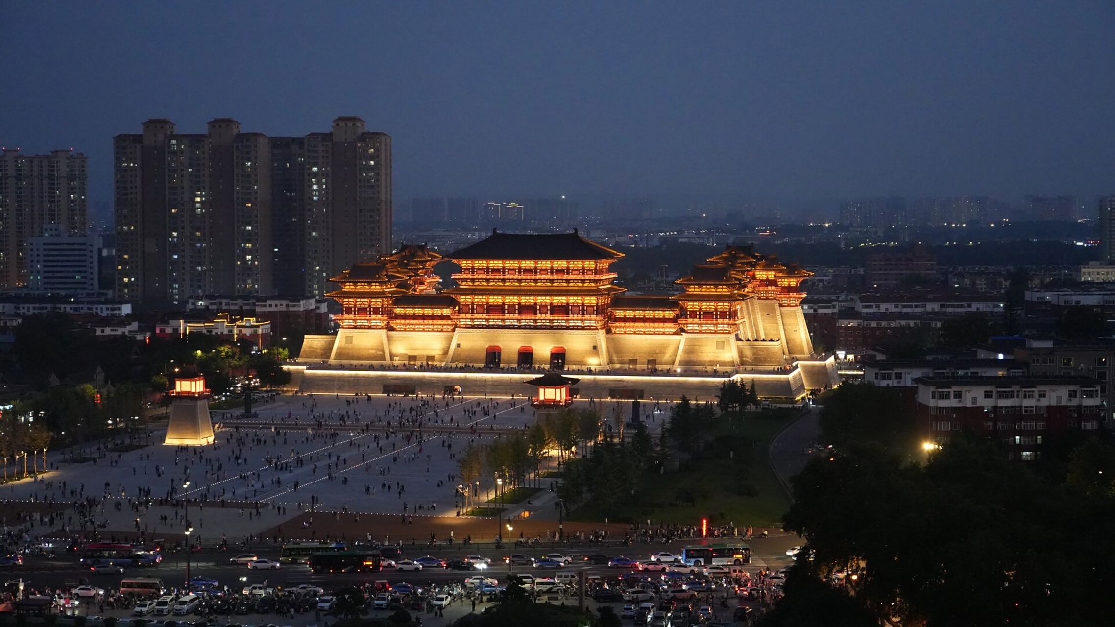 洛阳夜景最出片的地方|隋唐洛阳城 来隋唐洛阳城玩过的朋友都知道