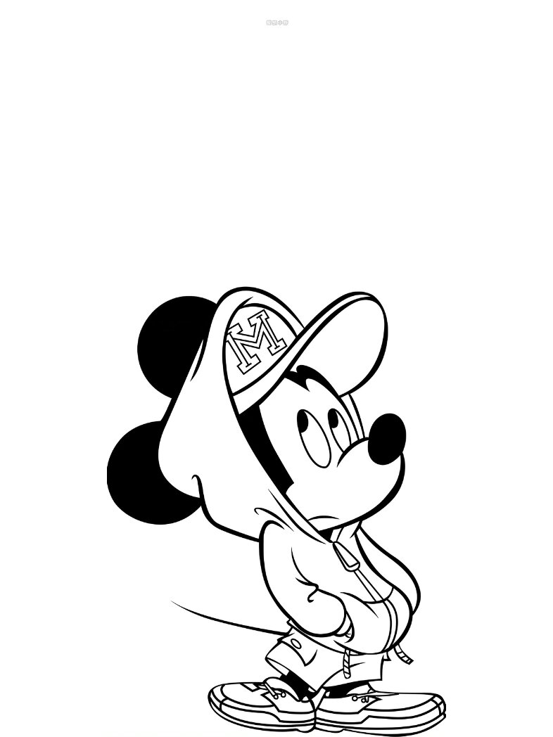 黑白米奇米妮米老鼠壁纸