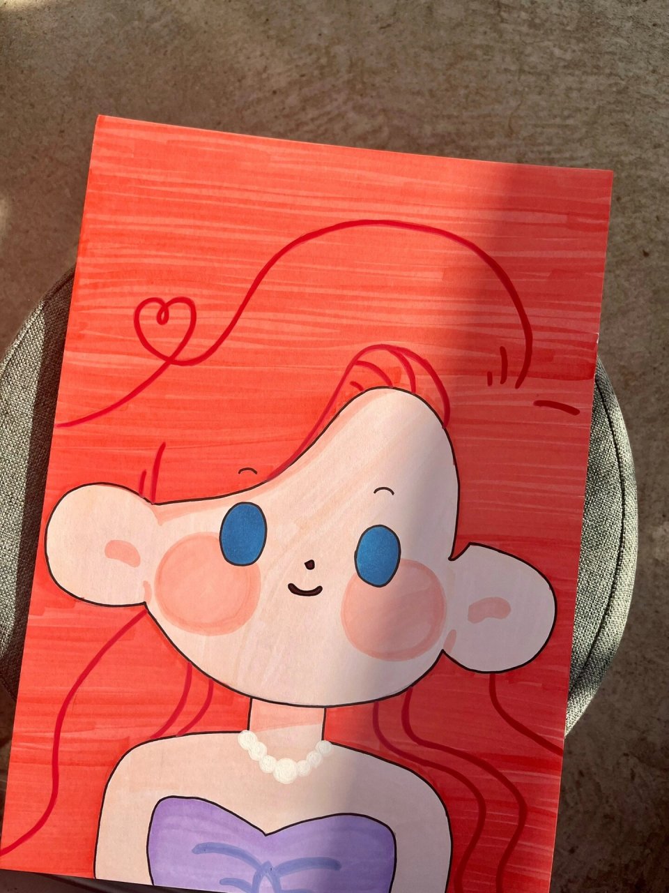 马克笔 简笔画 动漫 临摹 公主请加入幸福团队 每天都要是公主