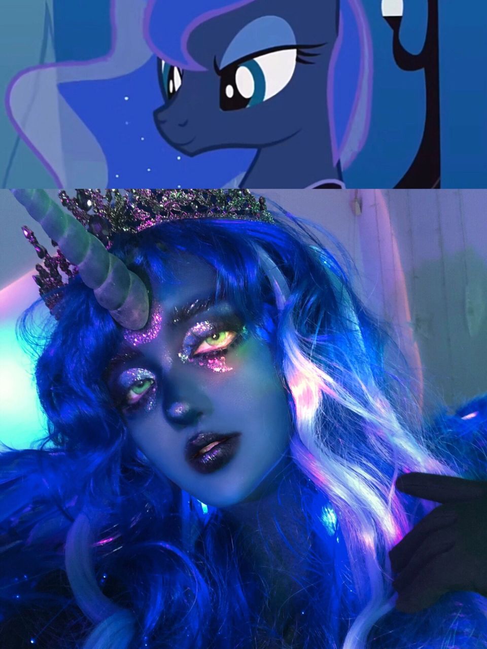 小马宝莉 月亮公主灵感妆