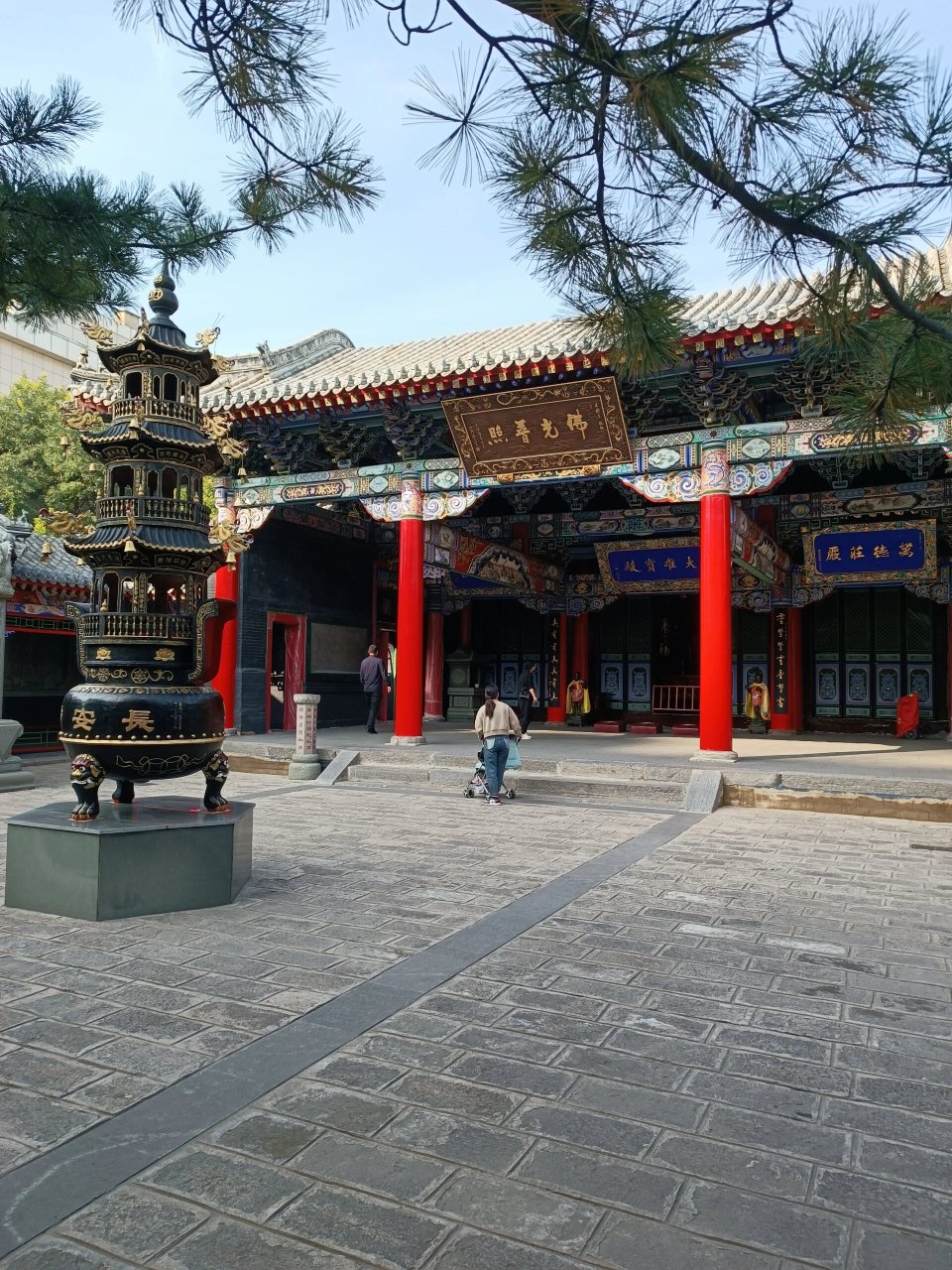 商业城后面的长安寺开放啦 宝子们 中街商业城后面有一座小寺庙 之前