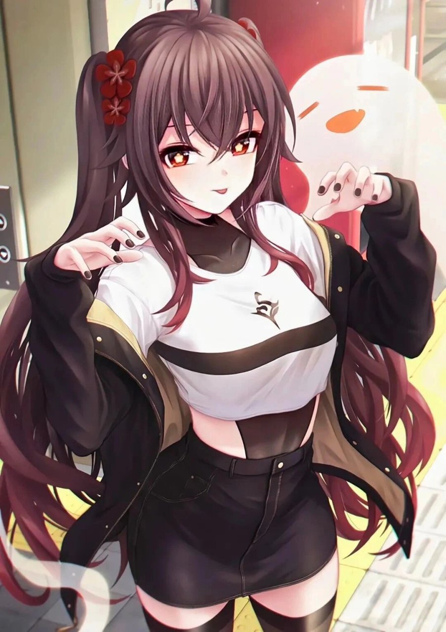 原神 | 更一波胡桃超美壁纸(3) (图片来源于网络)