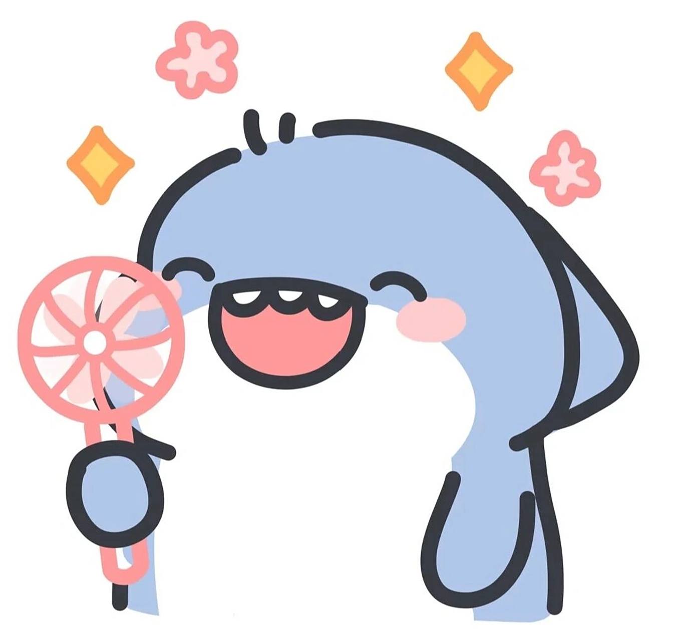 小鲨鱼的头像78 最近这个鲨鱼很火,但只看到了表情包.