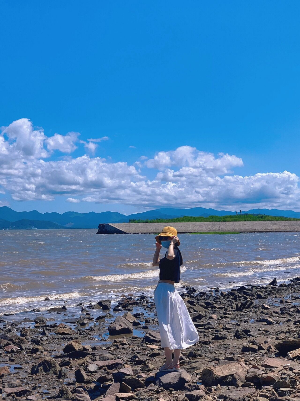 宁波的免费沙滩9215 92 新湾沙滩 99 浙江省宁波市鄞州区咸祥