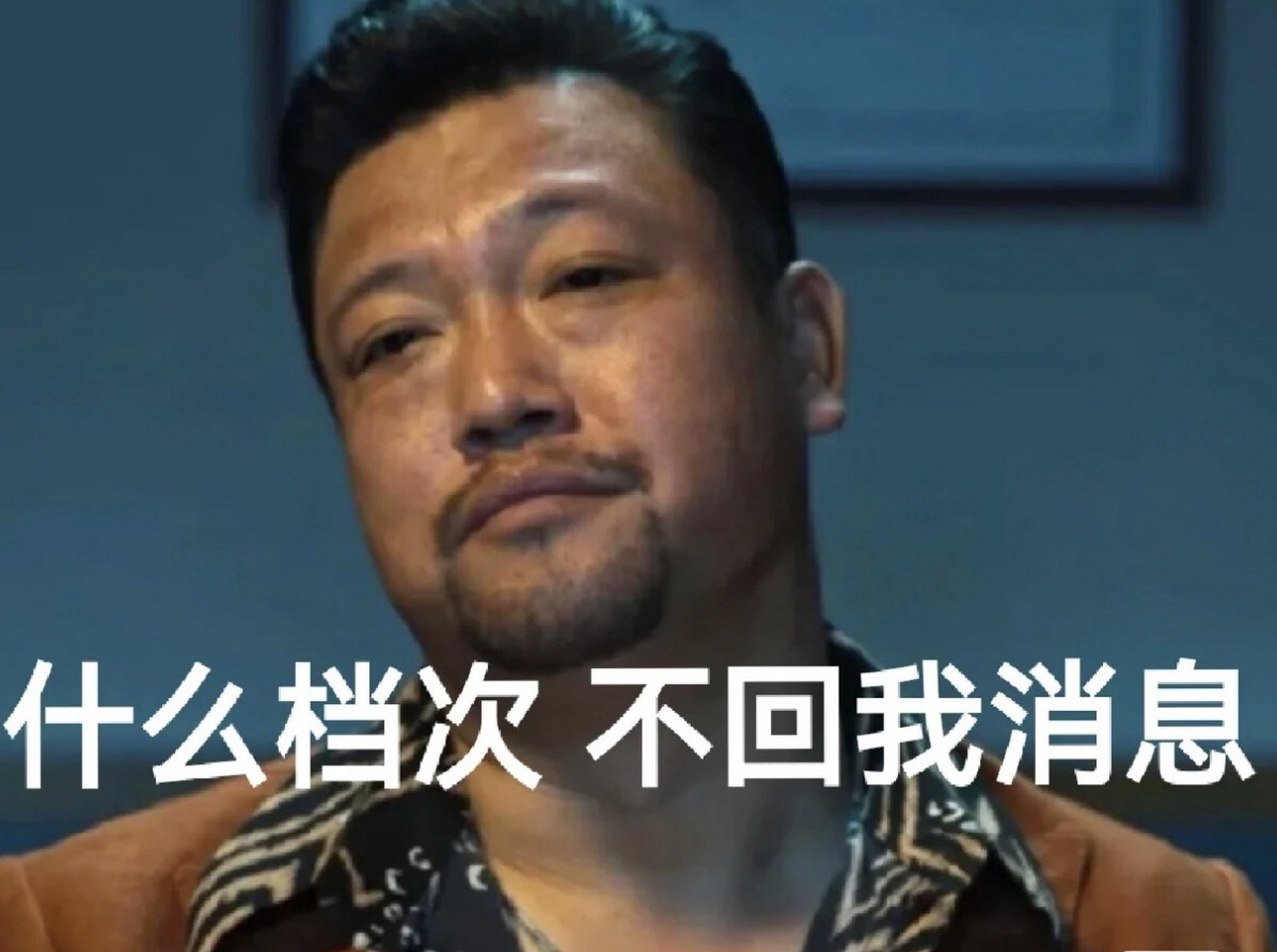 什么档次,不回我消息    把这个表情包给不回你消息人看9898