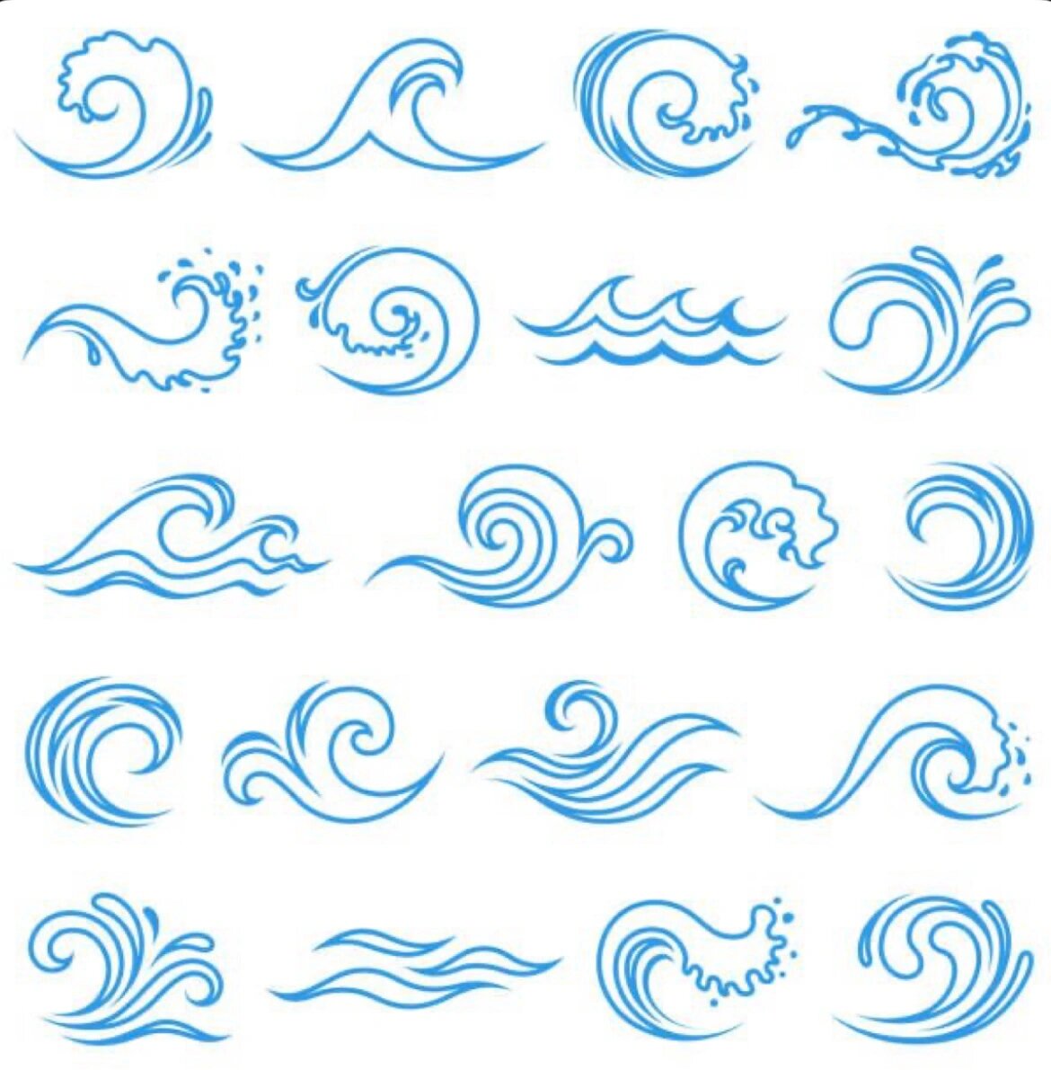 快题设计|设计考研手绘 水纹是画手绘时经常用到的素材