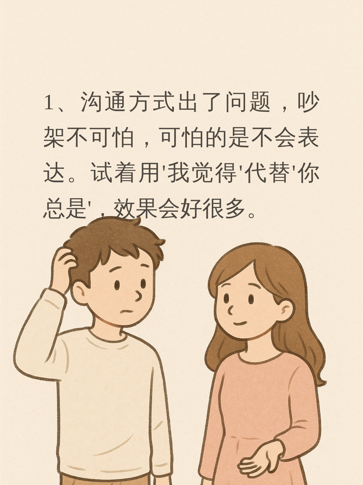 恋爱会吵架