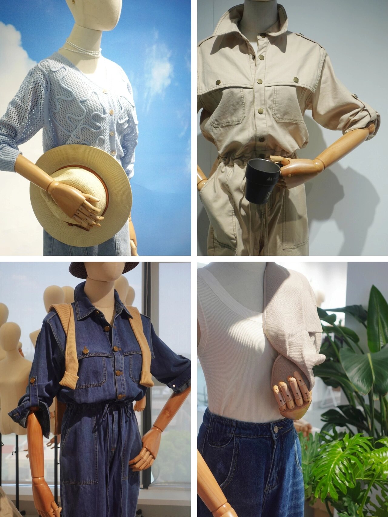 模特手势合集|让模特姿势更灵动 #陈列# #女装# #服装实体店