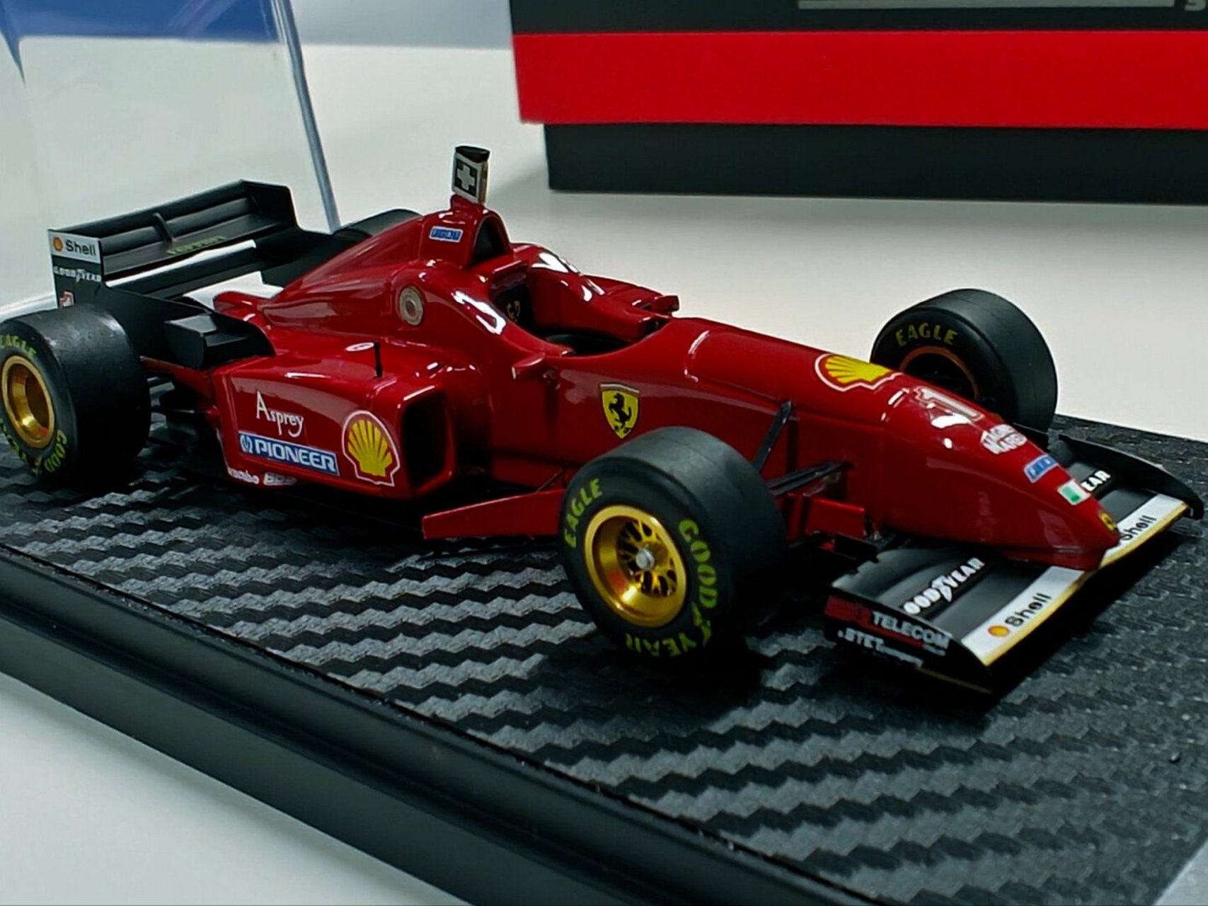 bbr# 的法拉利f310,1:43尺寸,是舒马赫人生第一辆法拉利f1赛车,很有