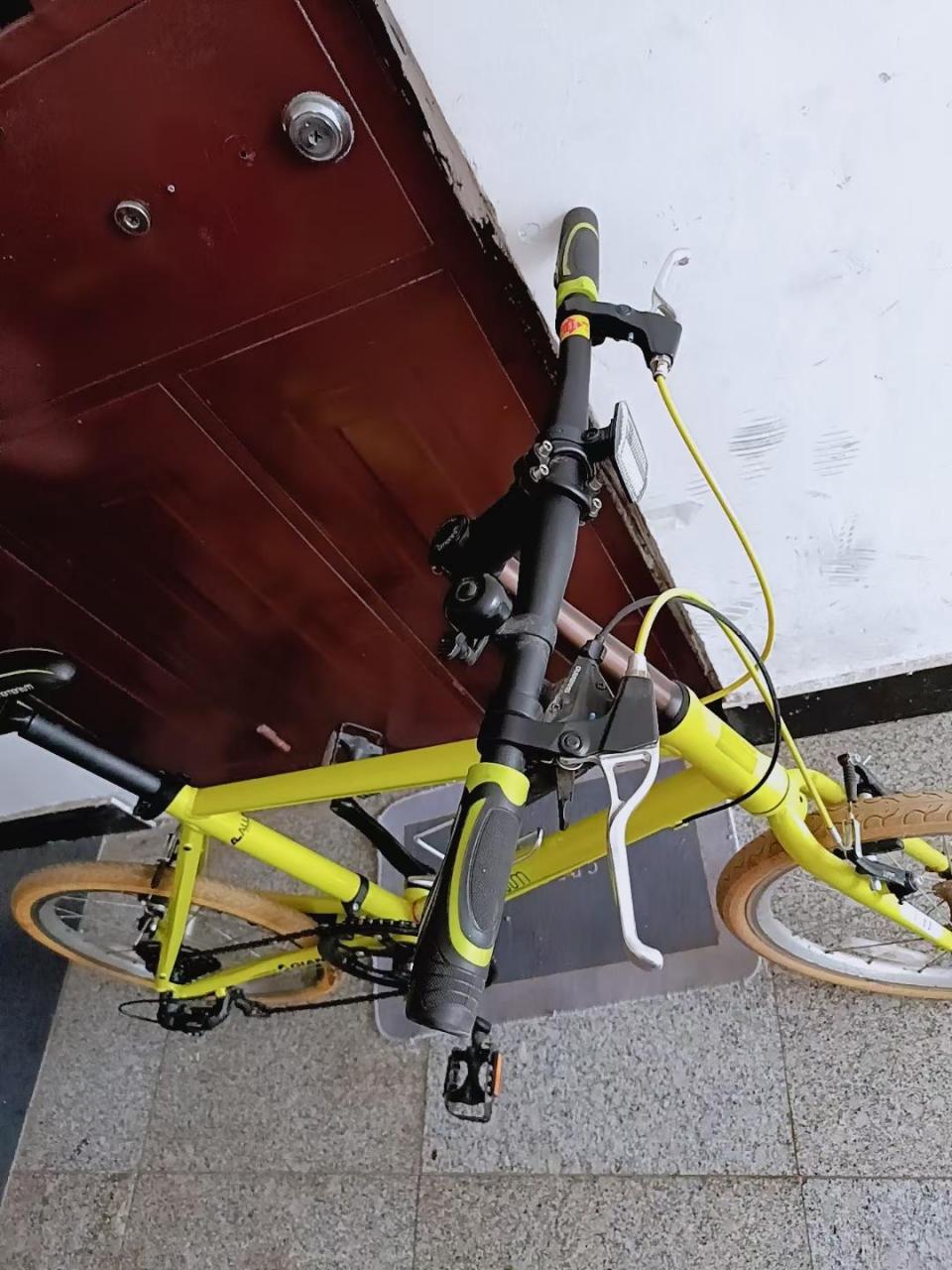 0rd小轮公路自行车,9新,没骑几次,铝合金车架,20寸快拆花鼓,禧玛诺单