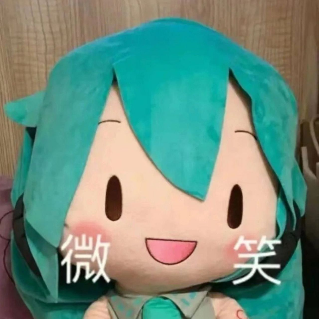 初音未来布娃娃表情包图片