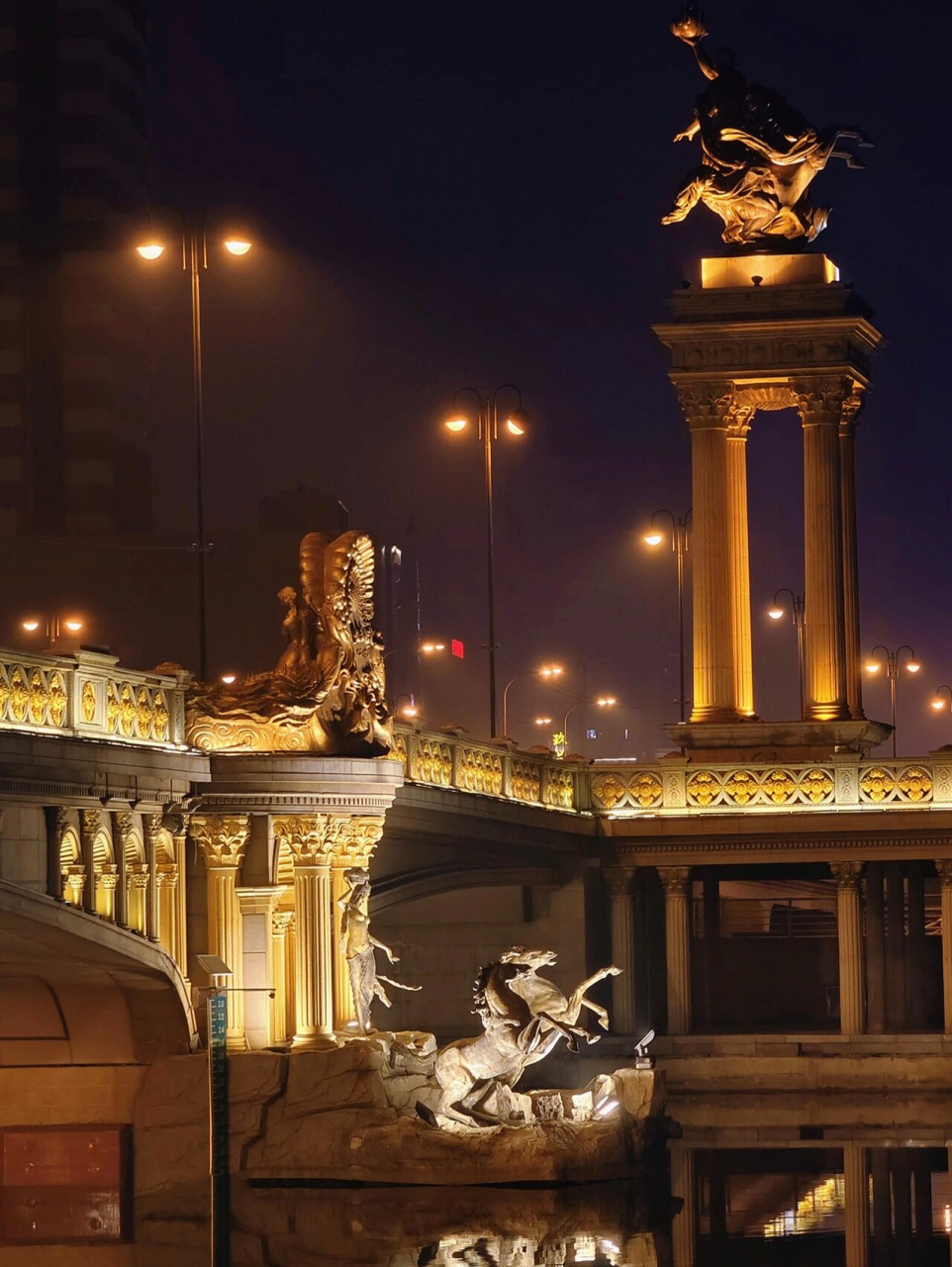 天津 | 夜晚91惊艳众人的"大光明桥" 想拍异域风情,我觉得天津是最