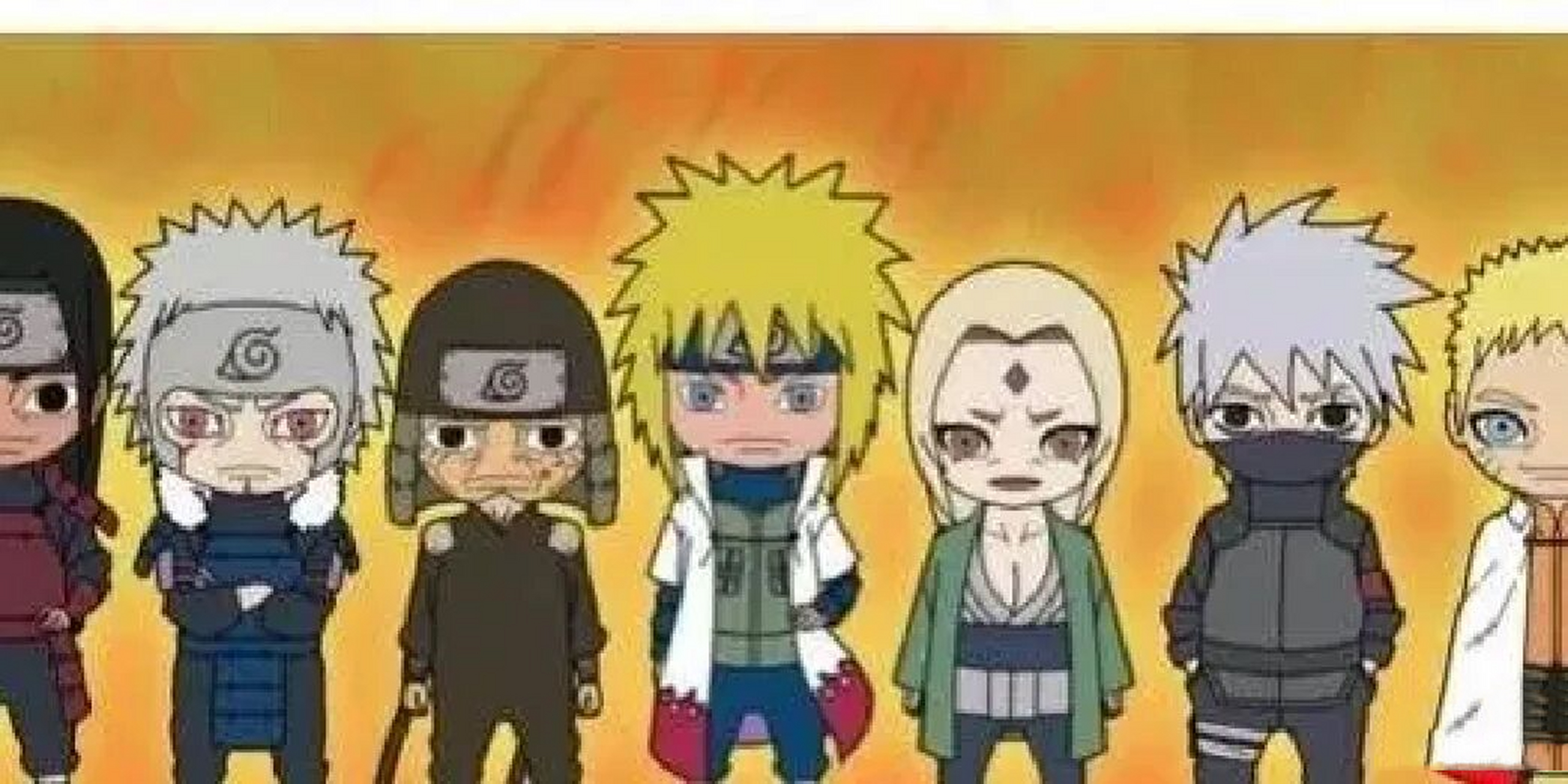 火影忍者之历代五影 木叶火影 初代目火影——千手柱间 二代目火影