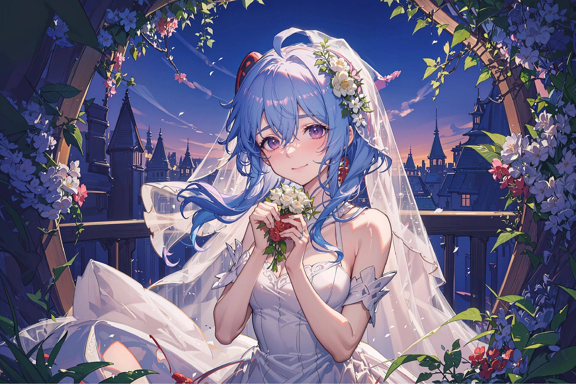 总之,甘雨花嫁奉上,希望各位旅行者