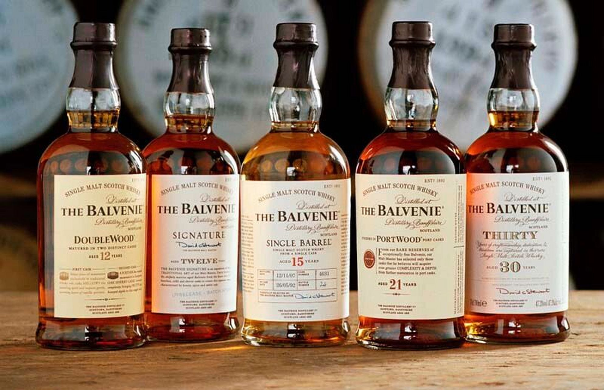 百富15年雪莉单桶单一麦芽苏格兰威士忌 the balvenie aged 15 years