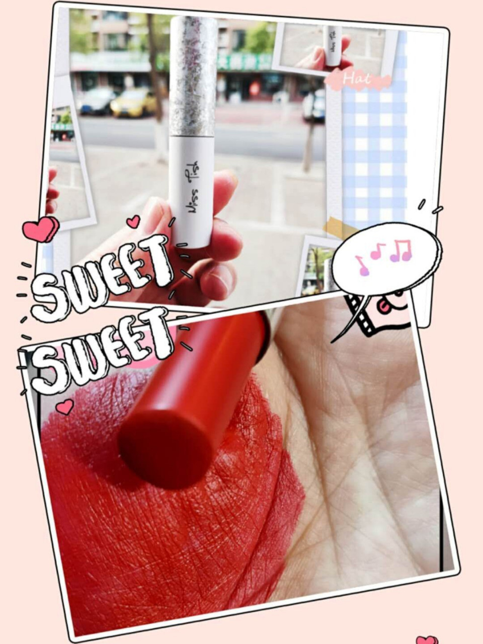 我喜欢的missfish鱼小姐 分享95一个最近超爱的口红颜色:红贝母ho4