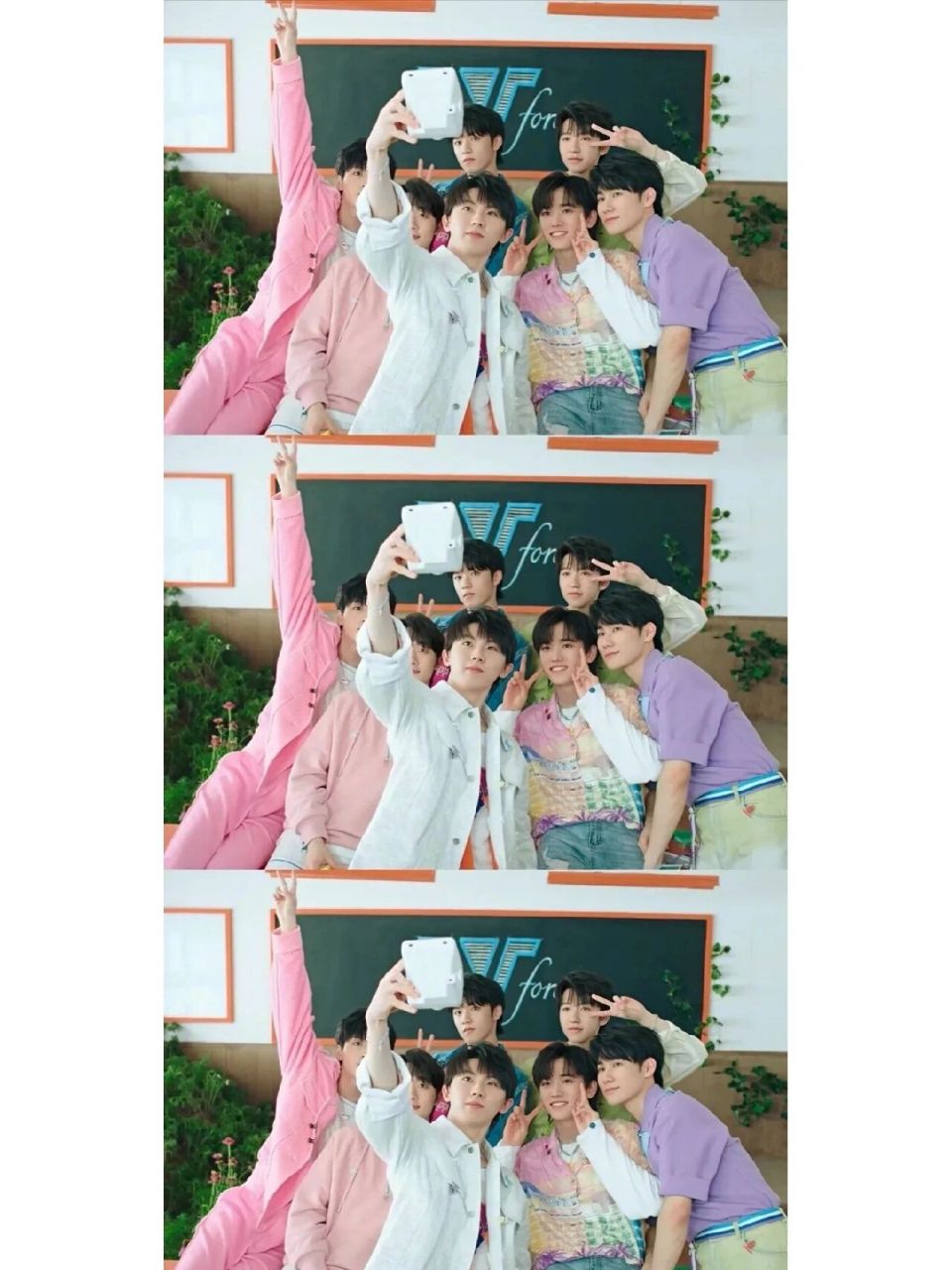 时代少年团微信聊天系列壁纸,清爽又好看