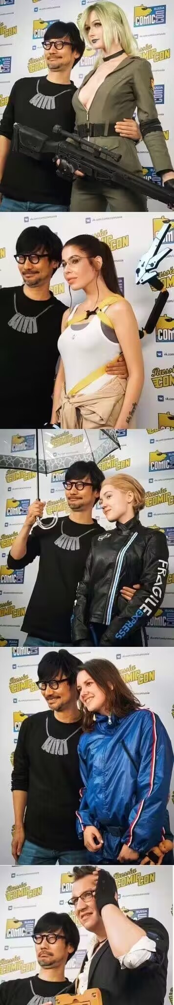 小岛秀夫的表情变化[三哈]