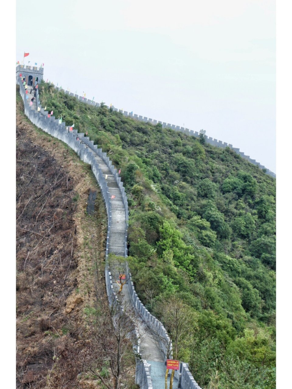 广西陆川长城景点图片