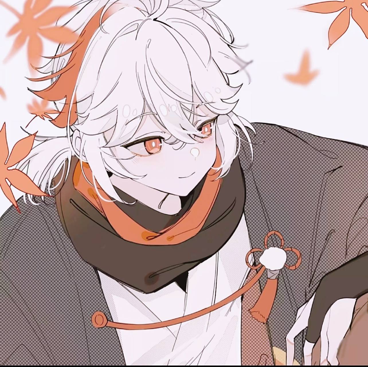 原神枫原万叶/动漫头像 "驻足过去的人,不会有未来"——原神:枫原万叶