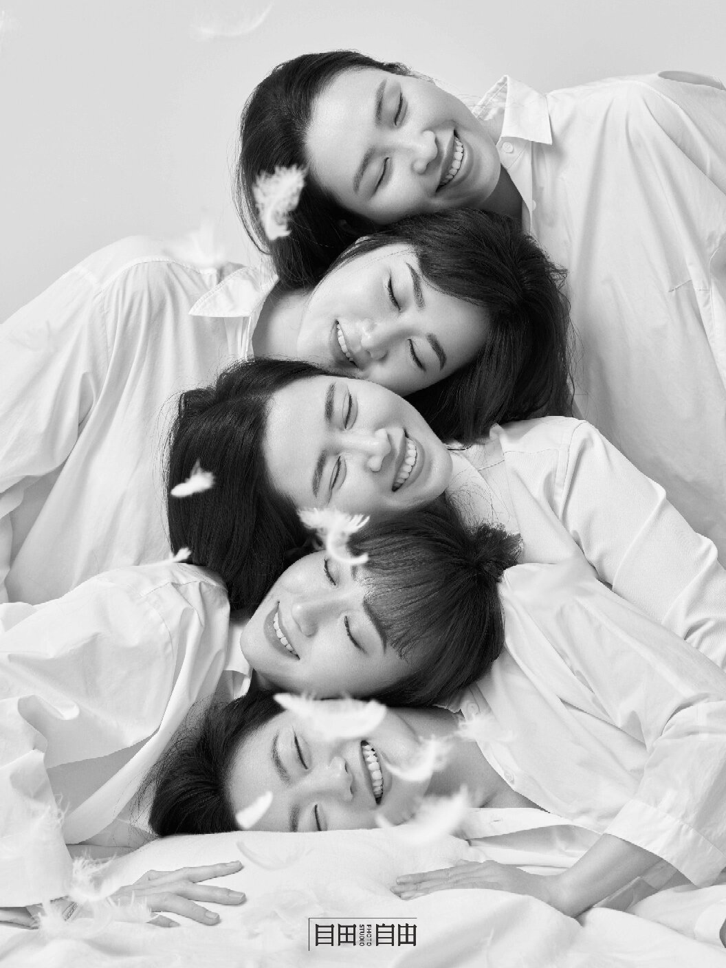 爆火97朋友圈的5人闺蜜照|闺蜜写真