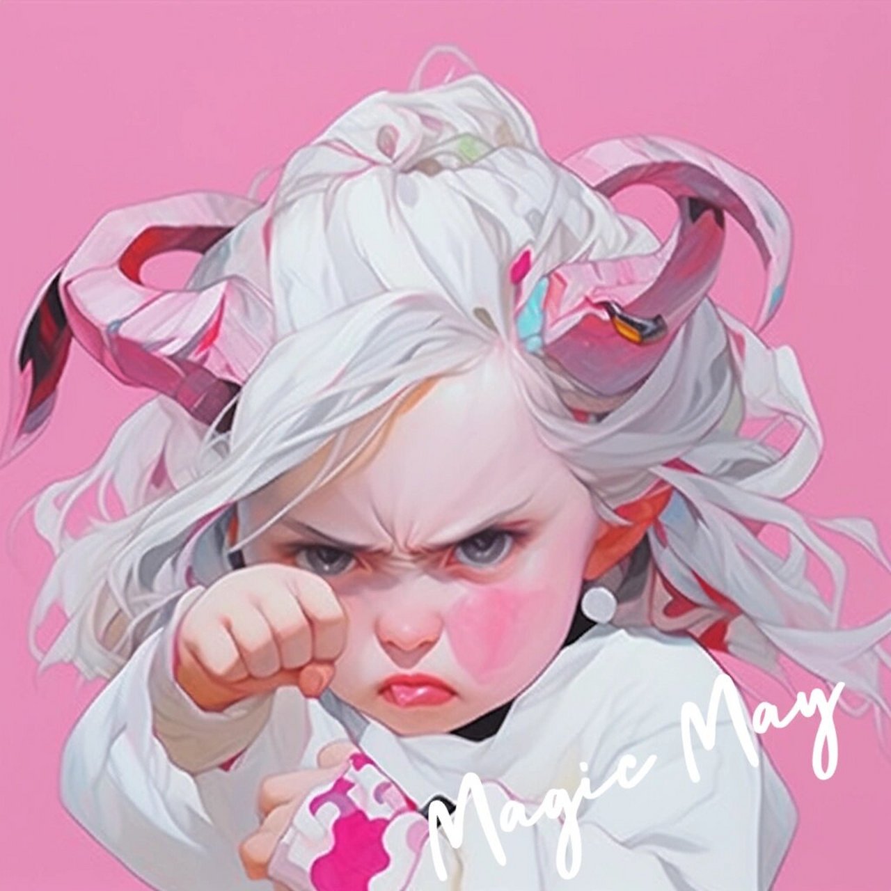 女生头像丨暴躁的小女孩,心情就是好不起来.