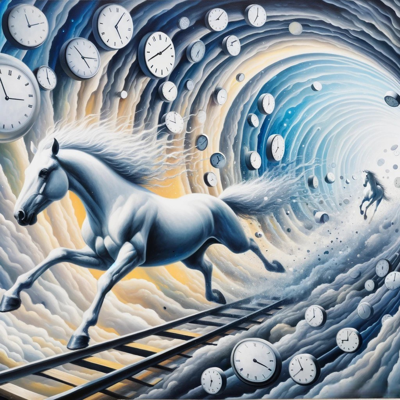 《干净利落》- 白驹过隙时光过, 不容光阴被蹉跎; 机遇常倚效率论