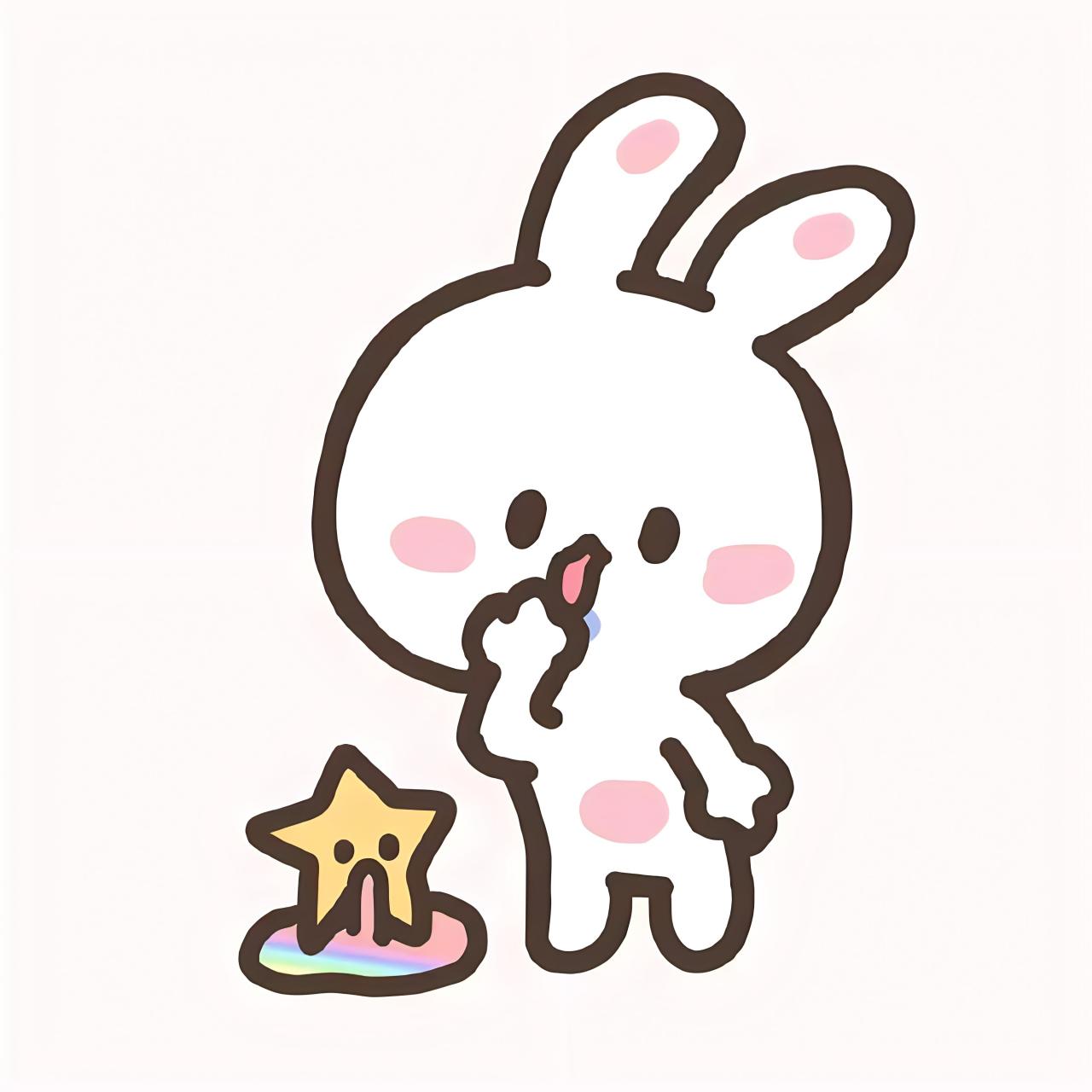 属兔最合适的微信头像 94属兔的小伙伴,快来选一款适合你的微信头像