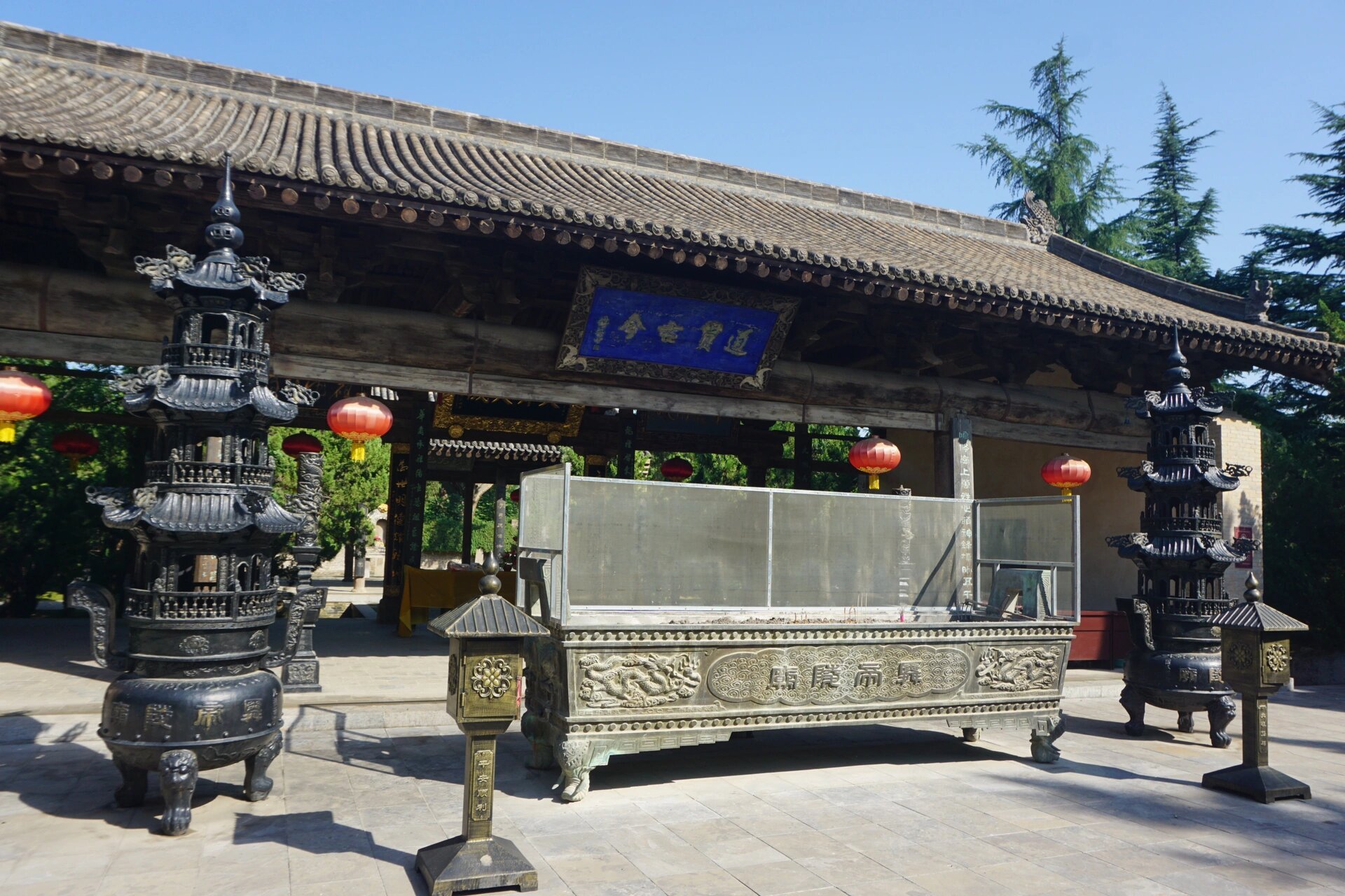 运城舜帝陵|三皇五帝的遗迹和宏大古建筑群 75地点:舜帝陵庙,位于