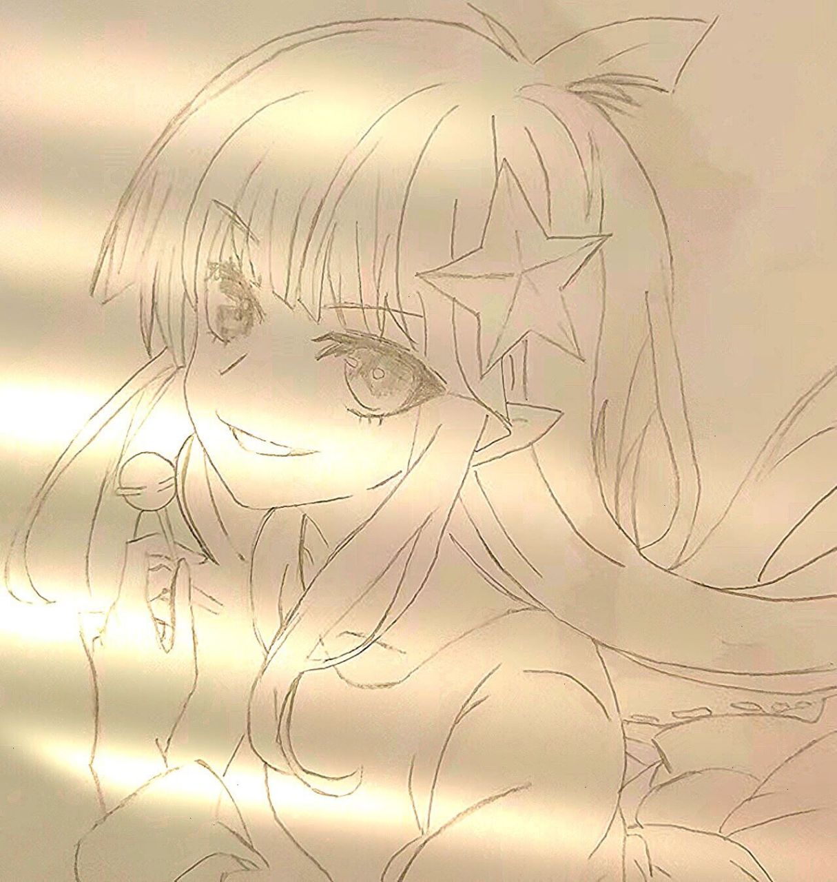 简笔画凯莉(附教程) "如同星月,你一出现,黑夜便有了光辉.