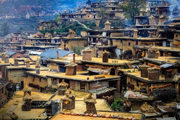 少数民族建筑—彝族土掌房