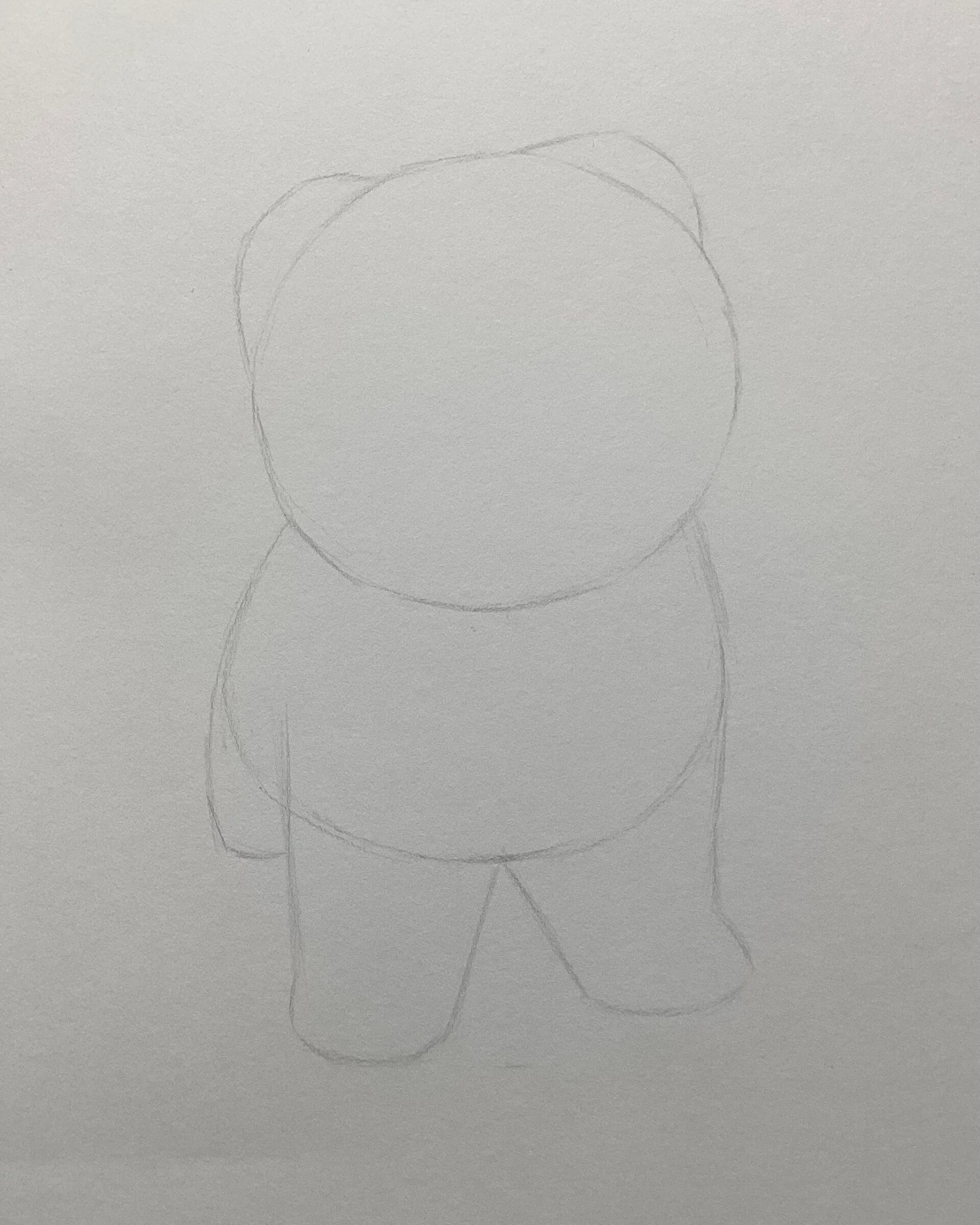 超可爱的素描小狗图文步骤