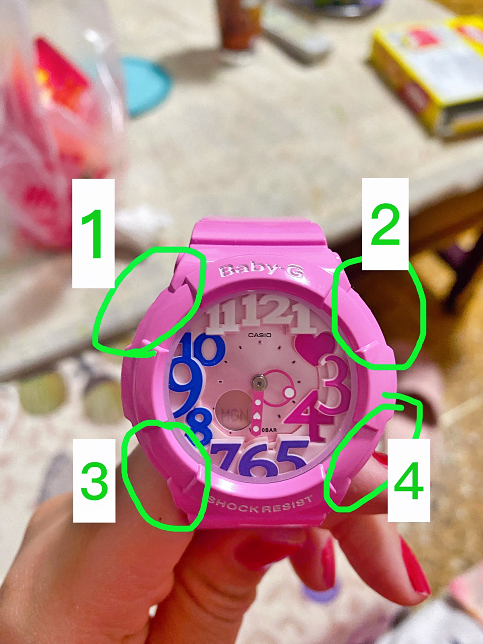 干货分享|卡西欧baby-g手表时间调整教程 惊蛰已过,夏天要到了,又该