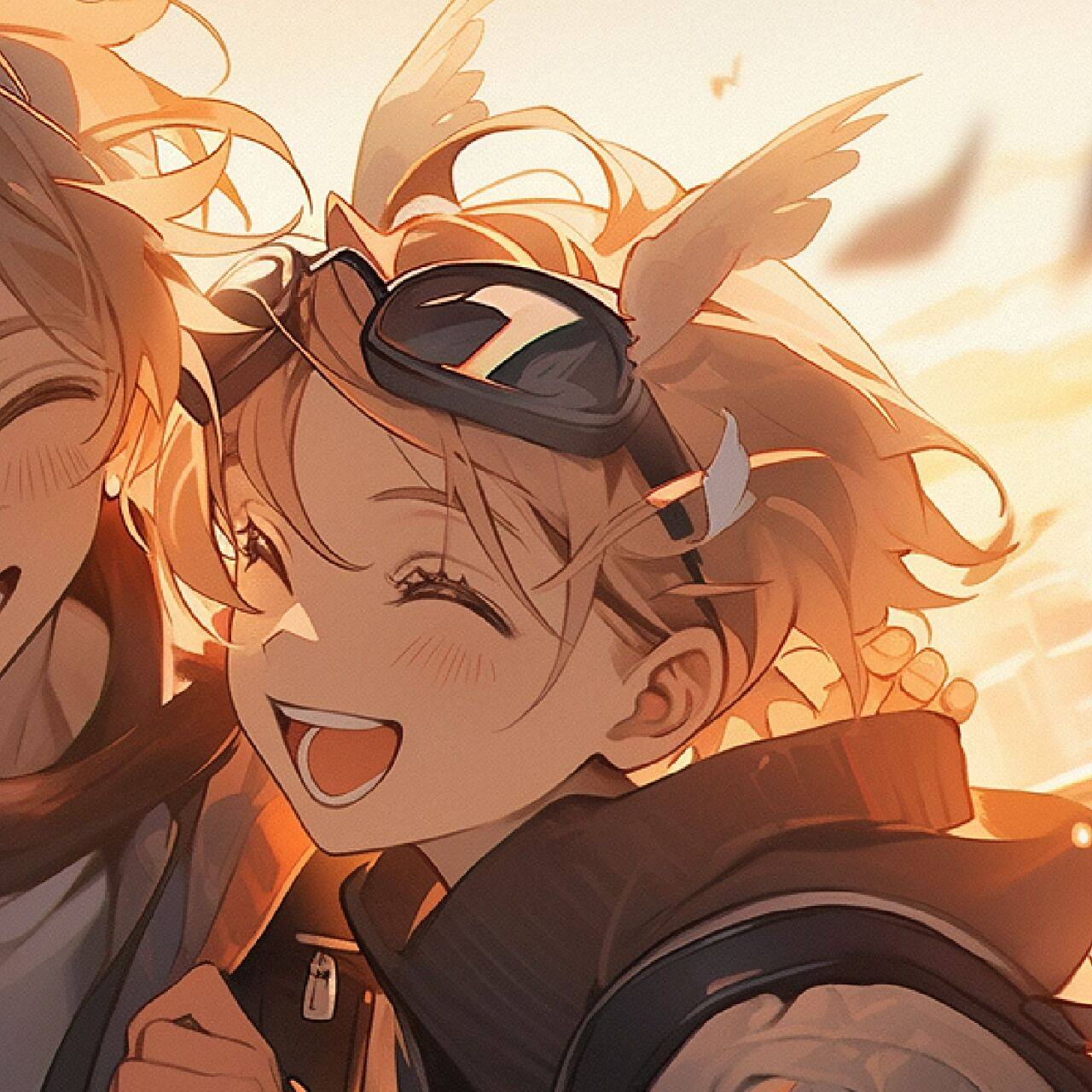 男生头像丨动漫男头,两个男孩子～ 【关键词:001】 02020202