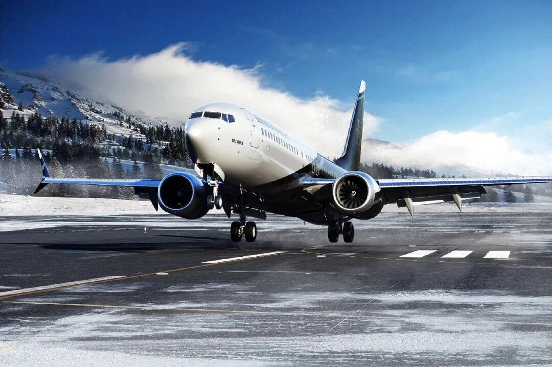 私人飞机—bbj空中豪宅 波音bbj在刚刚闭幕的2021年美国公务航空展