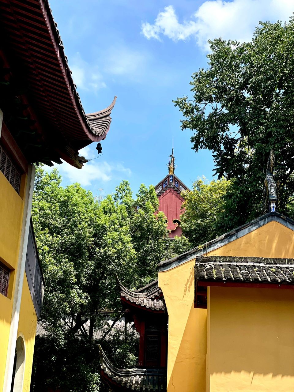 8971527日的灵隐寺～北高峰灵顺寺(财神庙) 今天终于帮爸妈完成了