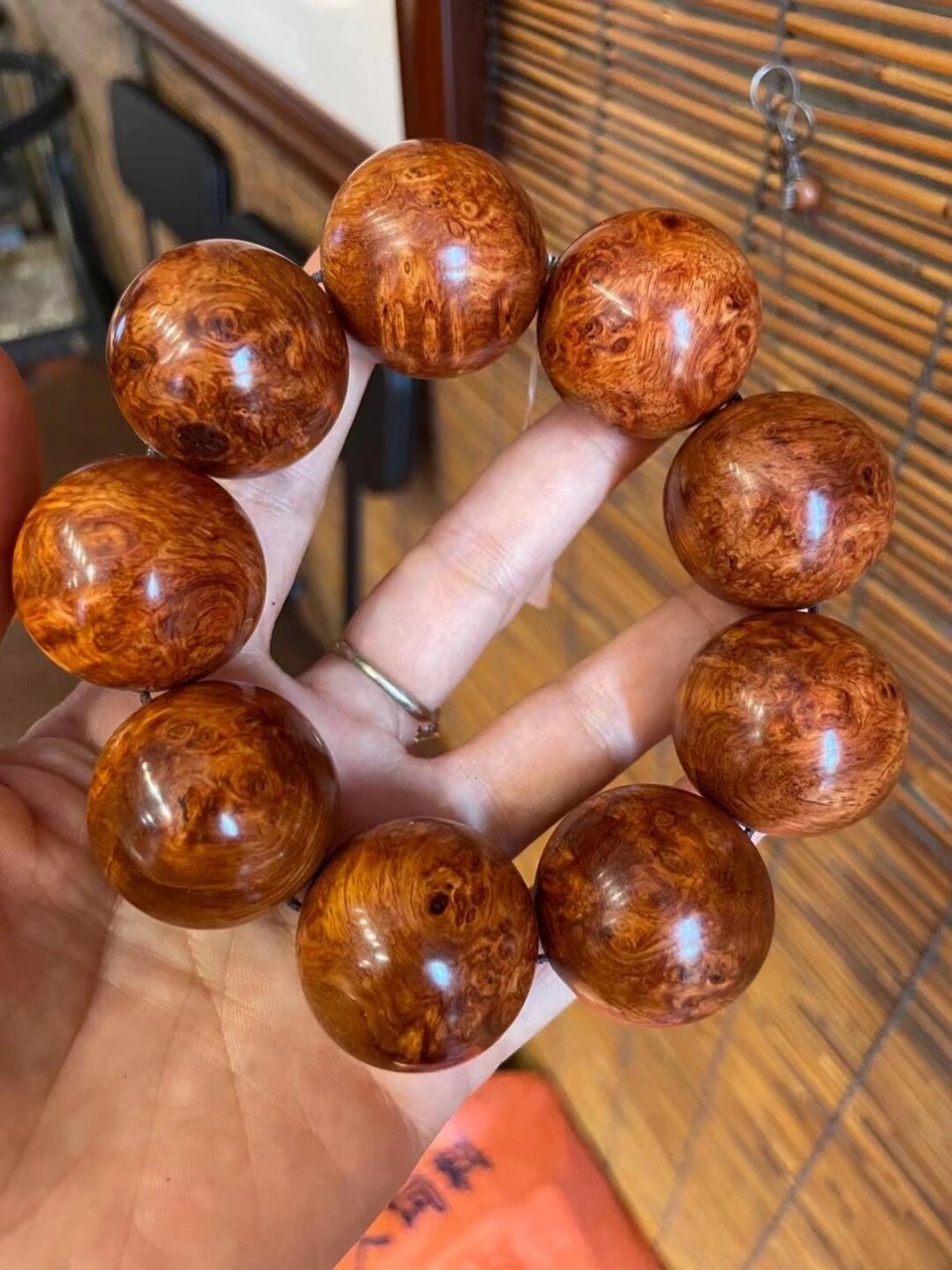 缅甸黄花梨留疤 【30精品缅甸花梨满榴疤】老料油性非常好,品相完美