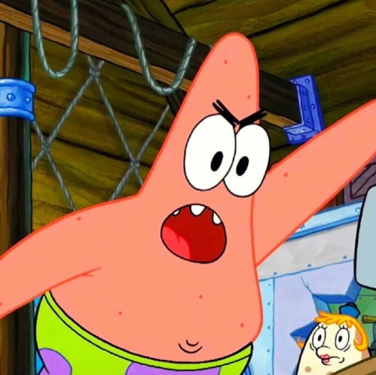 可爱的派大星头像来喽 前面发了海绵宝宝 这一期发一下派大星吧