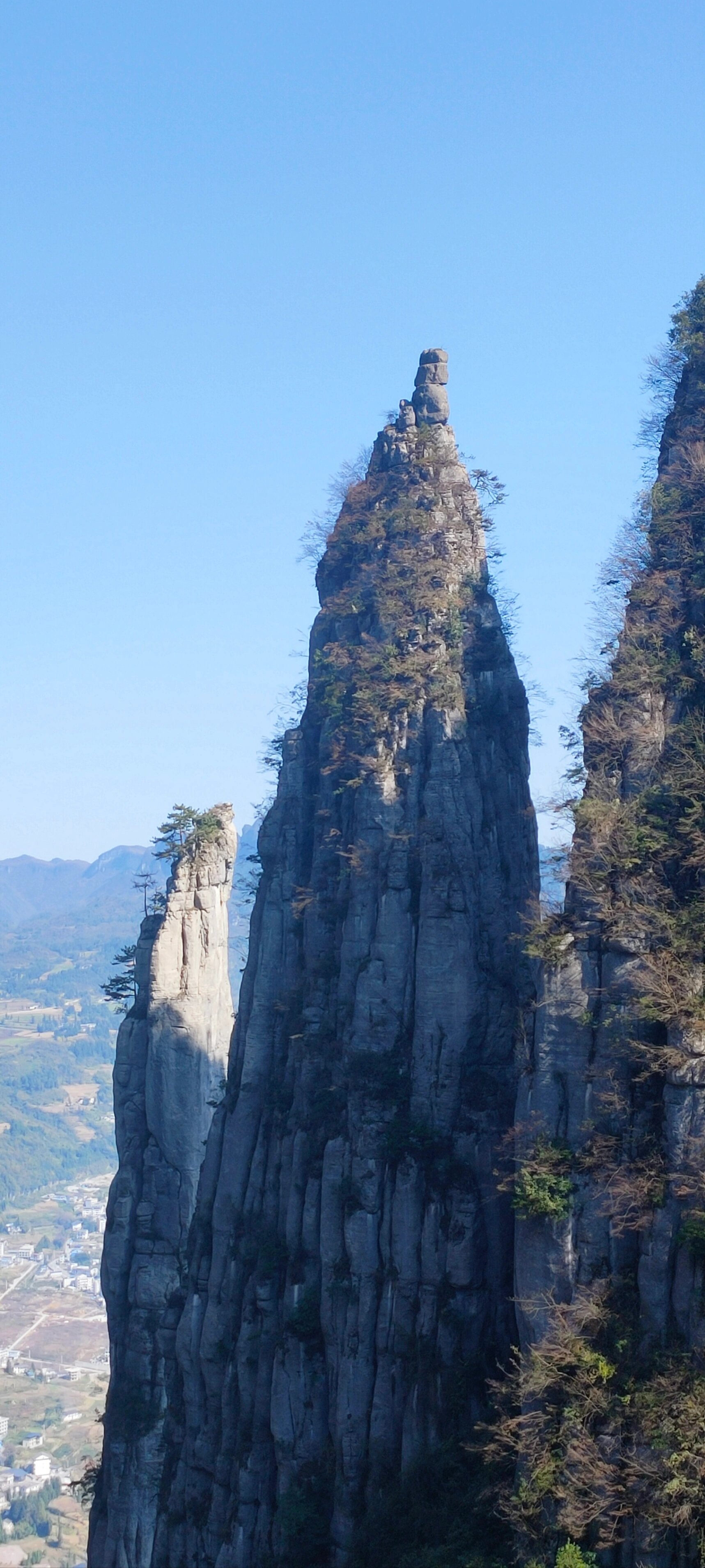 奇山怪石图片 玉女峰图片