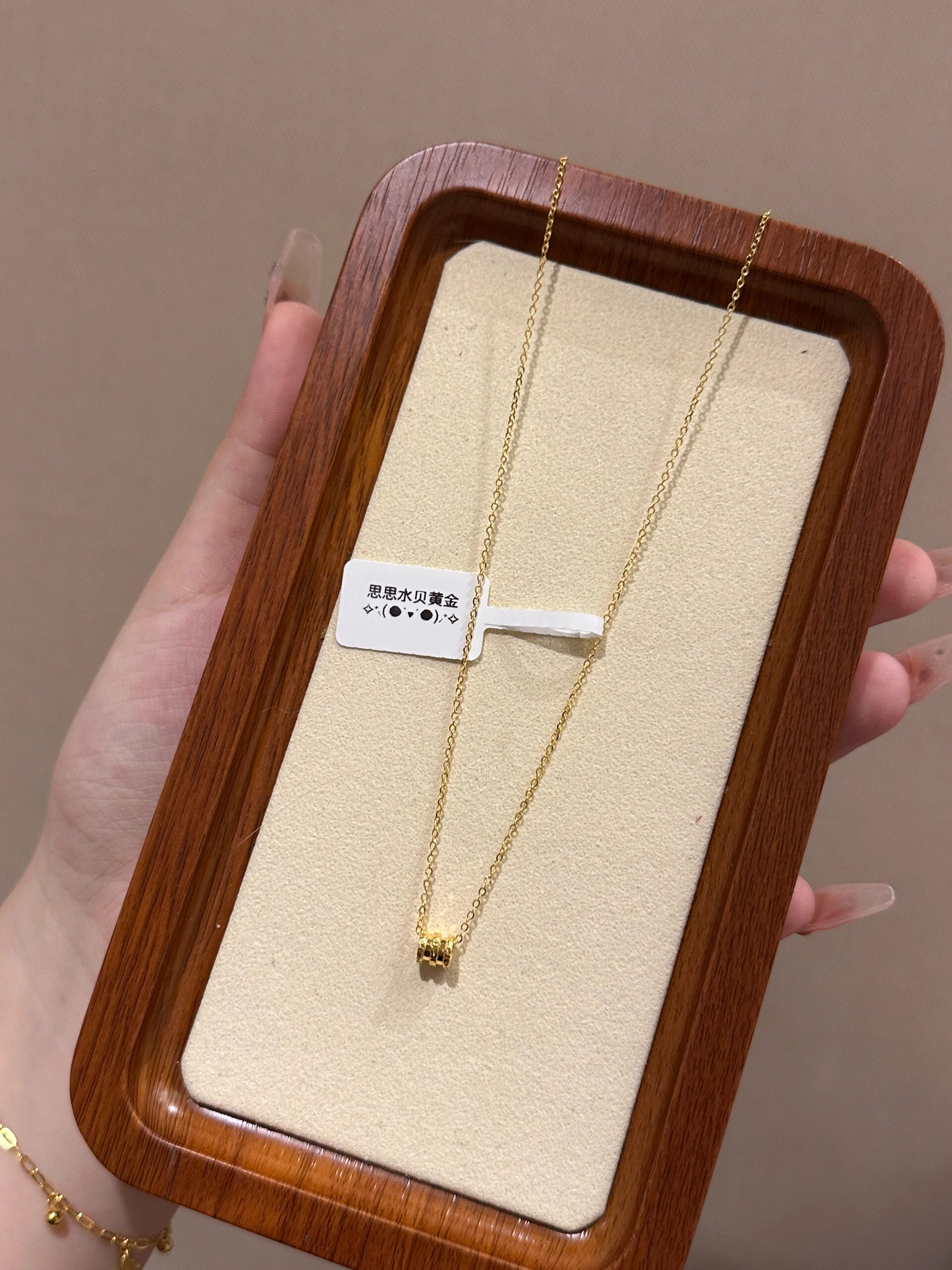 1k预算的黄金小蛮腰项链推荐 太好看 简单大方小蛮腰项链