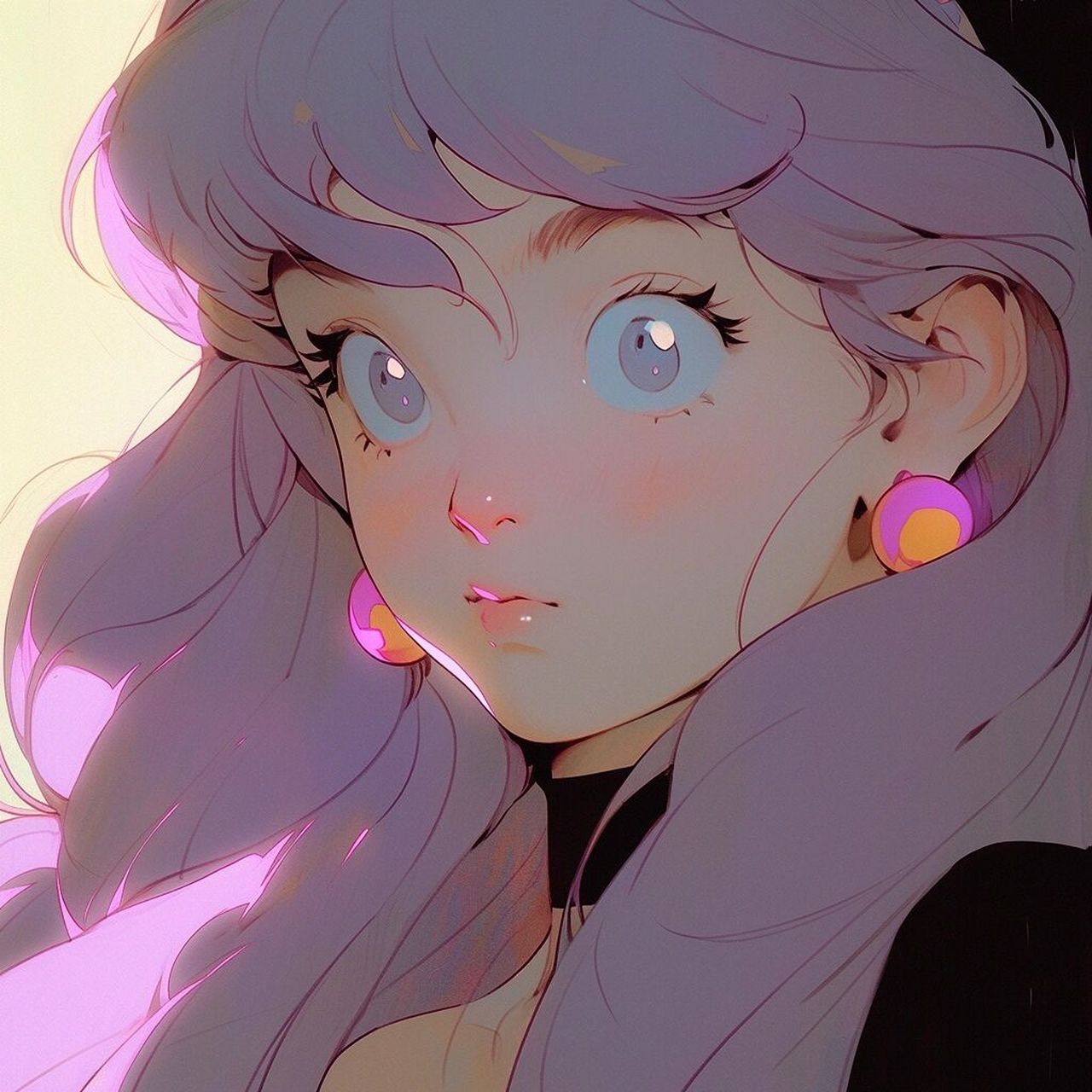 这发色真是绝绝子,快查收你的紫发头像#19