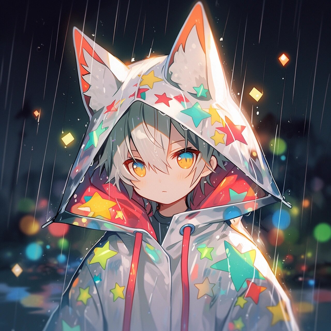 许愿星99(动漫男头) 7115我若是一颗星星该有多好?