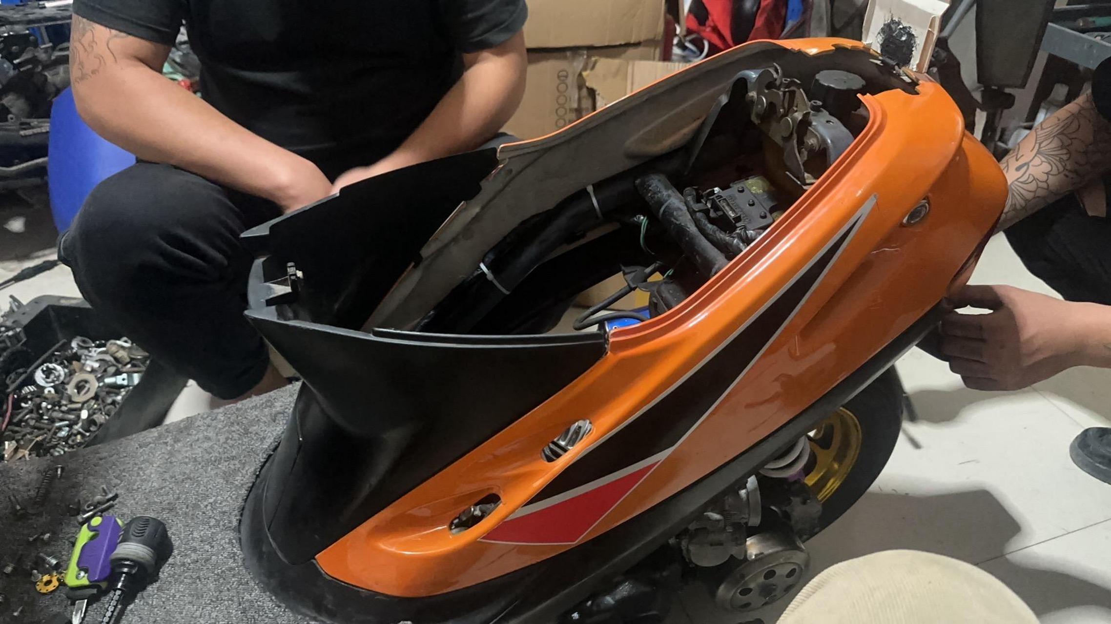 本田dio28期改装.